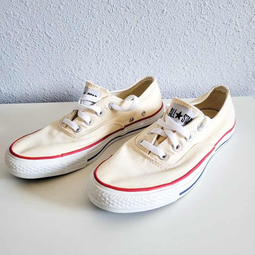 Converse Chuck Taylor All Star Low Top Parchment White Women 9 Men 7